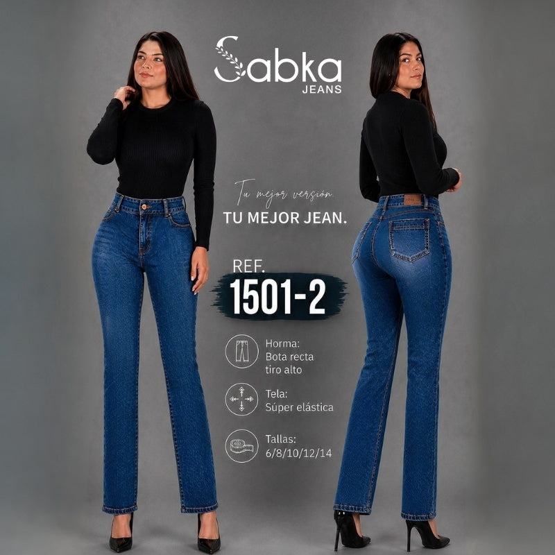 Pantalón de Jean Elegante Ref. 1501-2