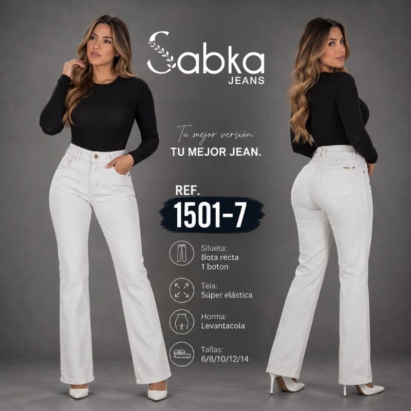 Pantalón de Jean Elegante Ref. 1501-7