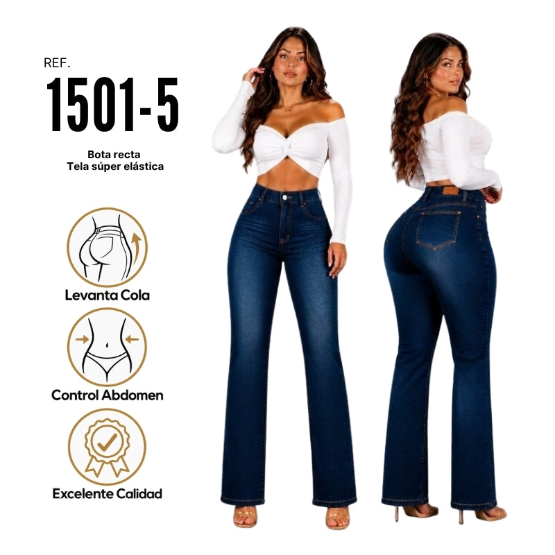 Pantalón de Jean Elegante Ref. 1501-5