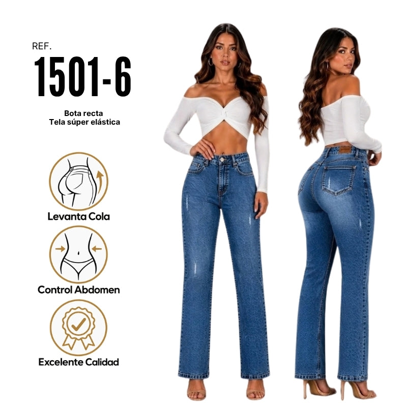 Pantalón de Jean Elegante Ref. 1501-6