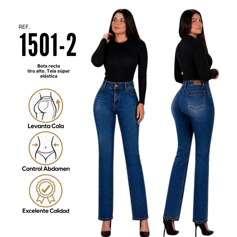 Pantalón de Jean Elegante Ref. 1501-2